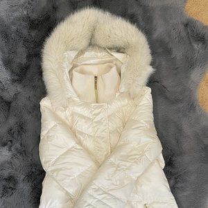 NEW: Kensie - Faux Fur Trim Hood Quilted Insulated Coat